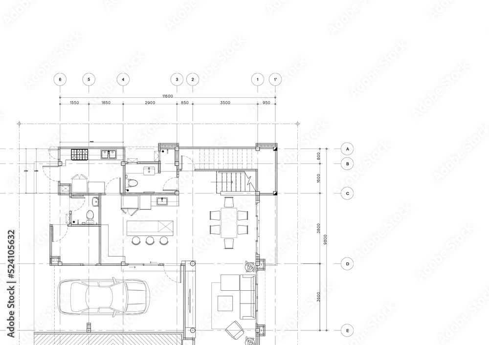 Write a blueprint architecture for building. Write a blueprint architecture for building.