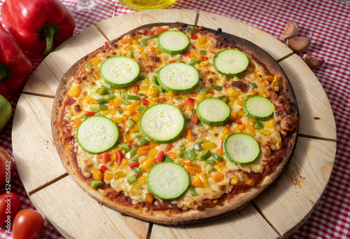 zucchini pizza 