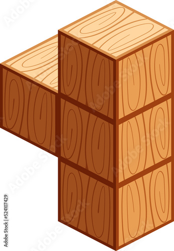 wooden cubes isometric for child learning  wood cubes sample  3d cubes wood for logic counting of preschool children  block wooden square for mathematical game kids