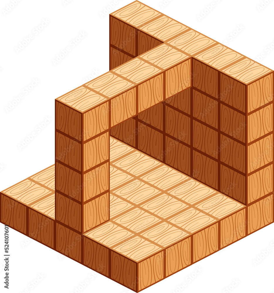 wooden cubes isometric for child learning, wood cubes sample, 3d cubes wood for logic counting of preschool children, block wooden square for mathematical game kids