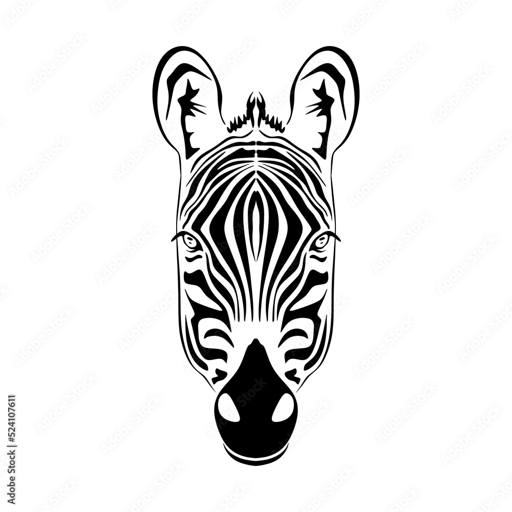 Zebra Vector Art & Graphics