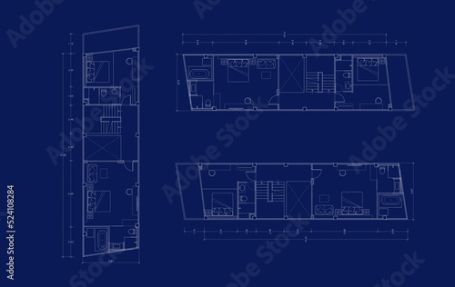 Write a blueprint architecture for building.