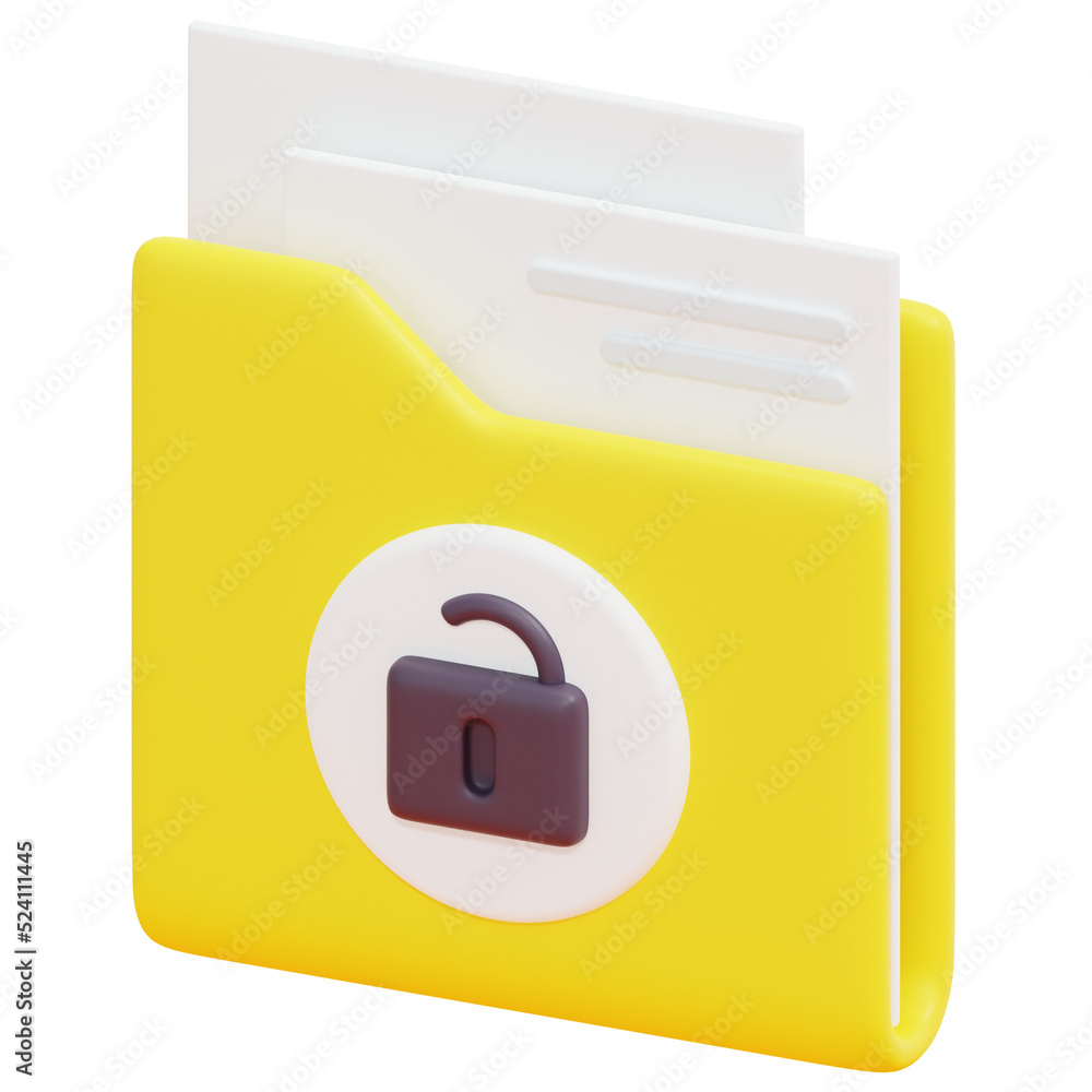 folder 3d render icon illustration folder 3d render icon illustration