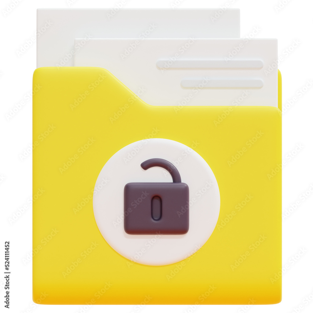 folder 3d render icon illustration folder 3d render icon illustration