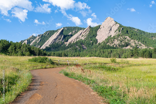 Flatiron Peaks near Boulder, Colorado