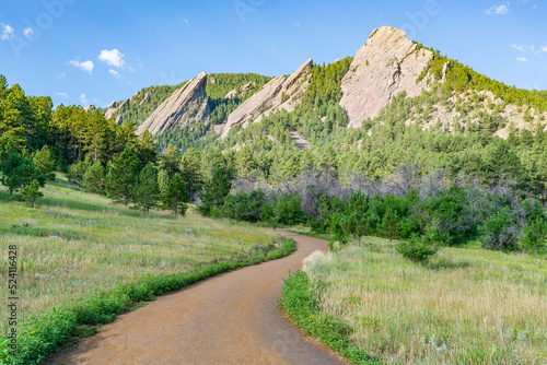 Flatiron Peaks near Boulder, Colorado