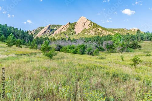 Flatiron Peaks near Boulder, Colorado