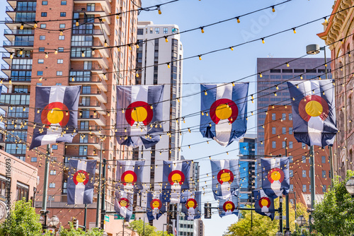 Shops and restaurants along Larimer Square in downtown Denver © pabrady63