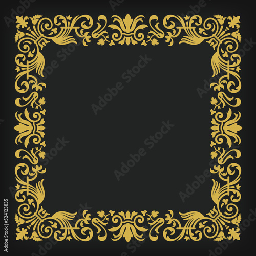 Decorative seamless border