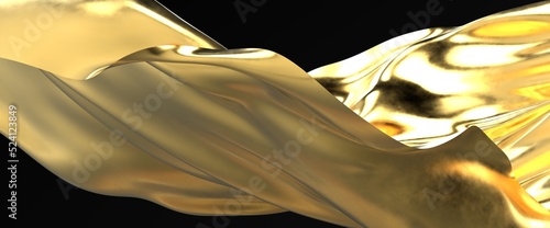 gold cloth, luxury smooth g...