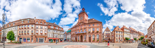 Rathaus, Altstadt, Wissembourg, Elsass, Frankreich 