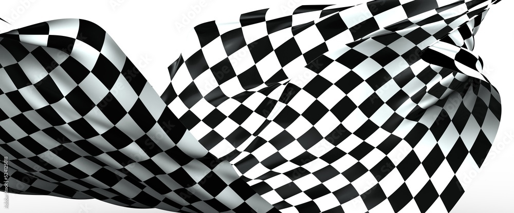 Obraz premium checkered flag, end race background