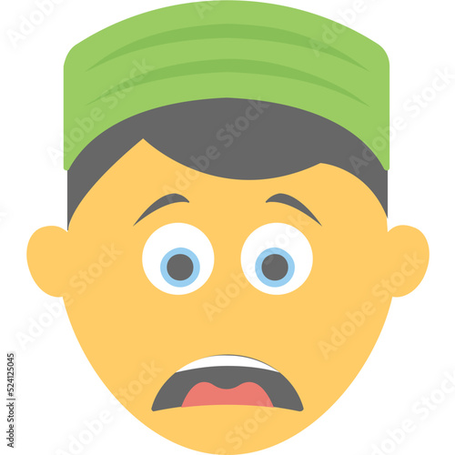 Weary Face 