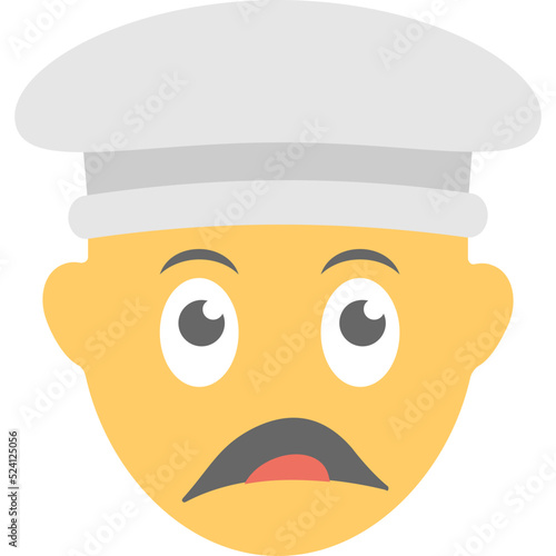 Weary Face 