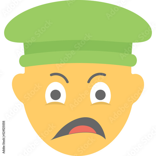 Weary Face 