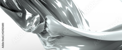 Abstract white and grey on ...