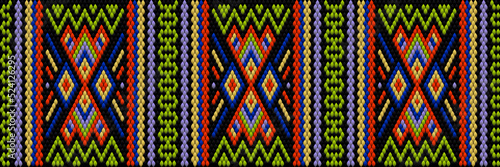  Pattern, ornament,  tracery, mosaic ethnic, folk, national, geometric  for fabric, interior, ceramic, furniture in the Latin American style.