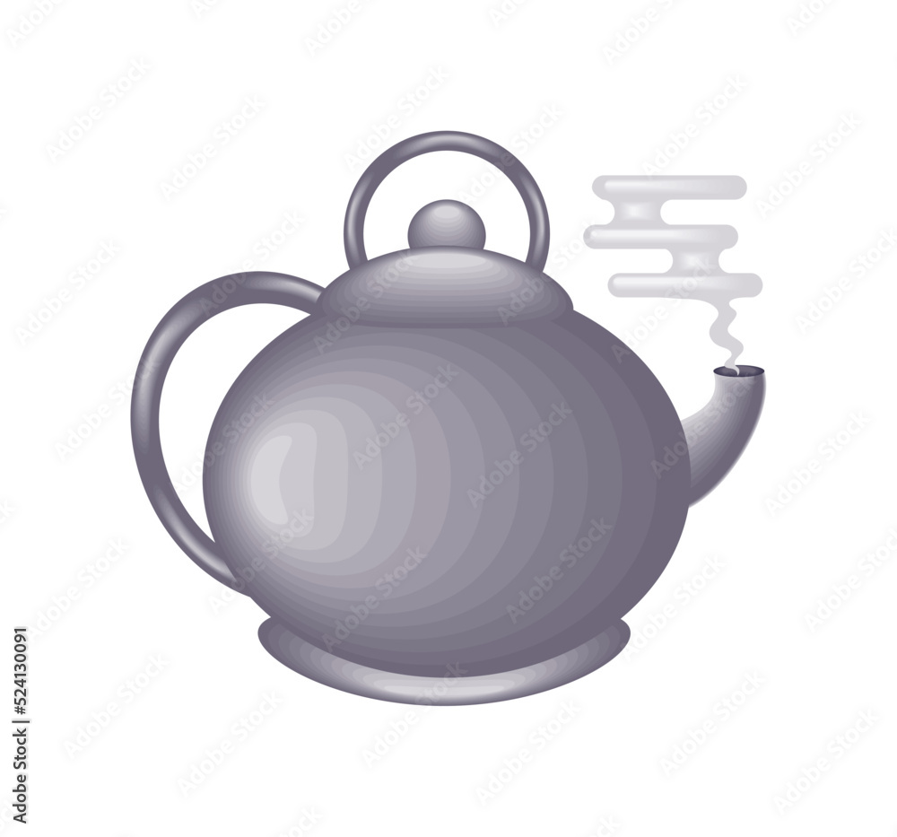 Fototapeta premium teapot hot drink
