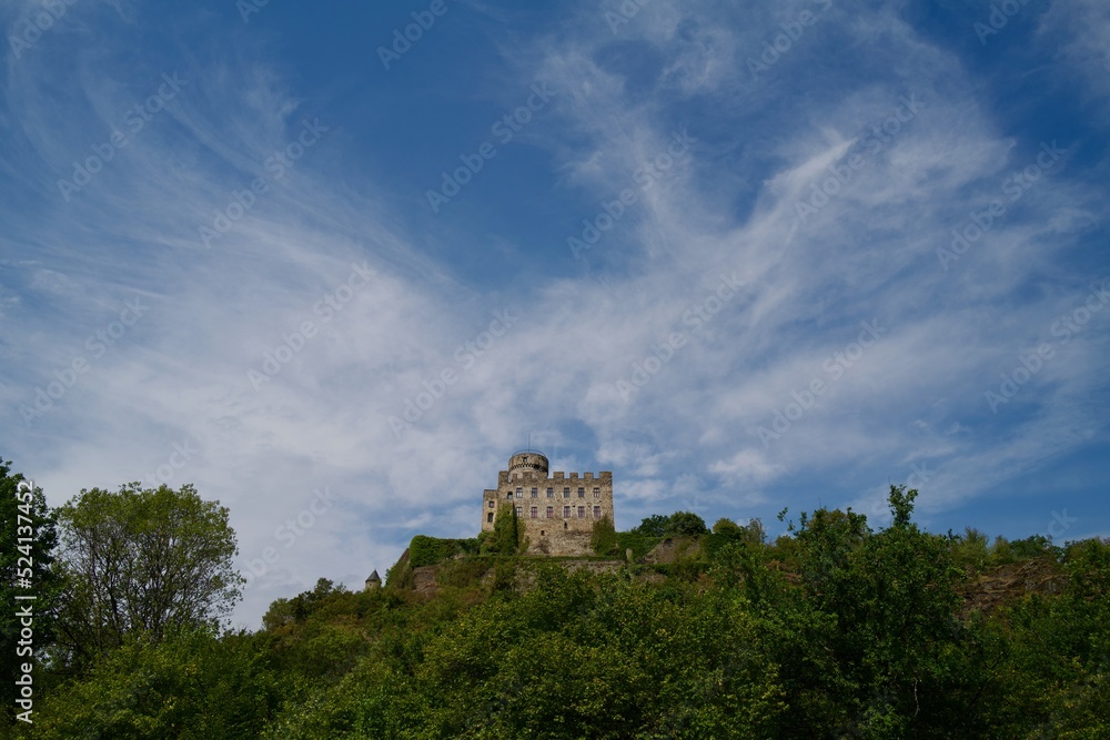 Castle on a mountain Hill