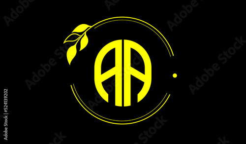AA Letter Logo , Letter Logo 