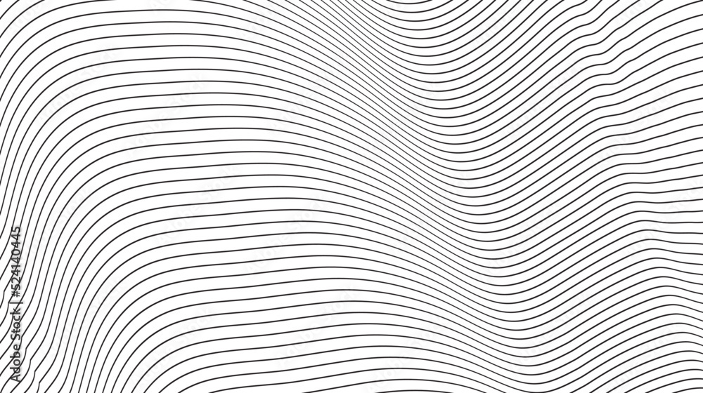 Thin line minimalistic. line round abstract. pattern of lines. minimal round lines abstract futuristic tech background. Vector digital art banner