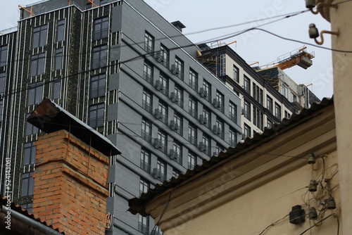 building in the city