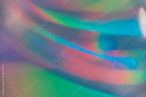 Prismatic Chromatic Holographic Aesthetic Neon Lights lines blur texture background