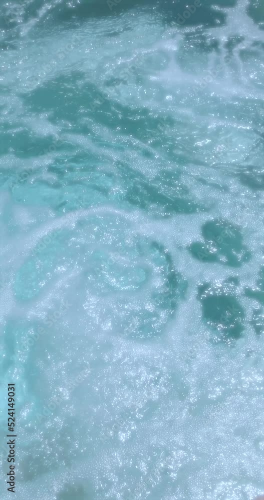 4k Vertical Fresh Spa Hot Tub Pool Water Abstract Background. 4k Vertical Fresh Spa Hot Tub Pool Water Abstract Background.