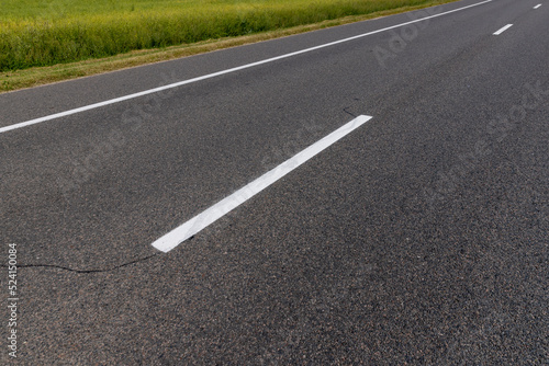 paved road for car traffic © rsooll