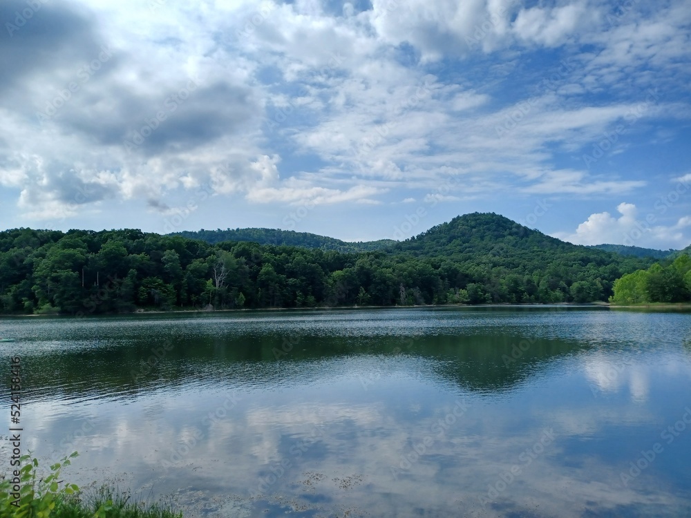 Lake front view 