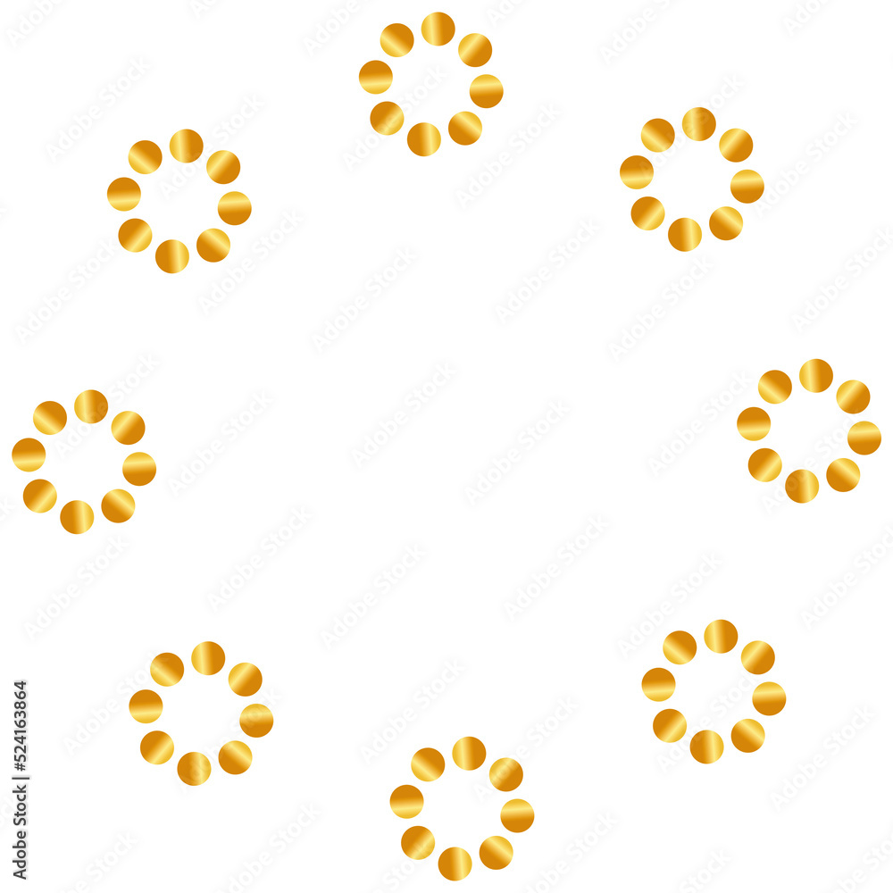 Gold Circle Frame Gold Circle Frame