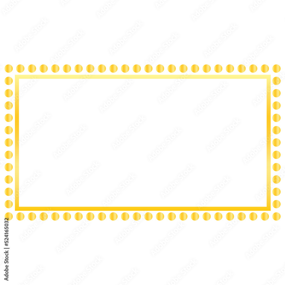 Gold square frame png Gold square frame png