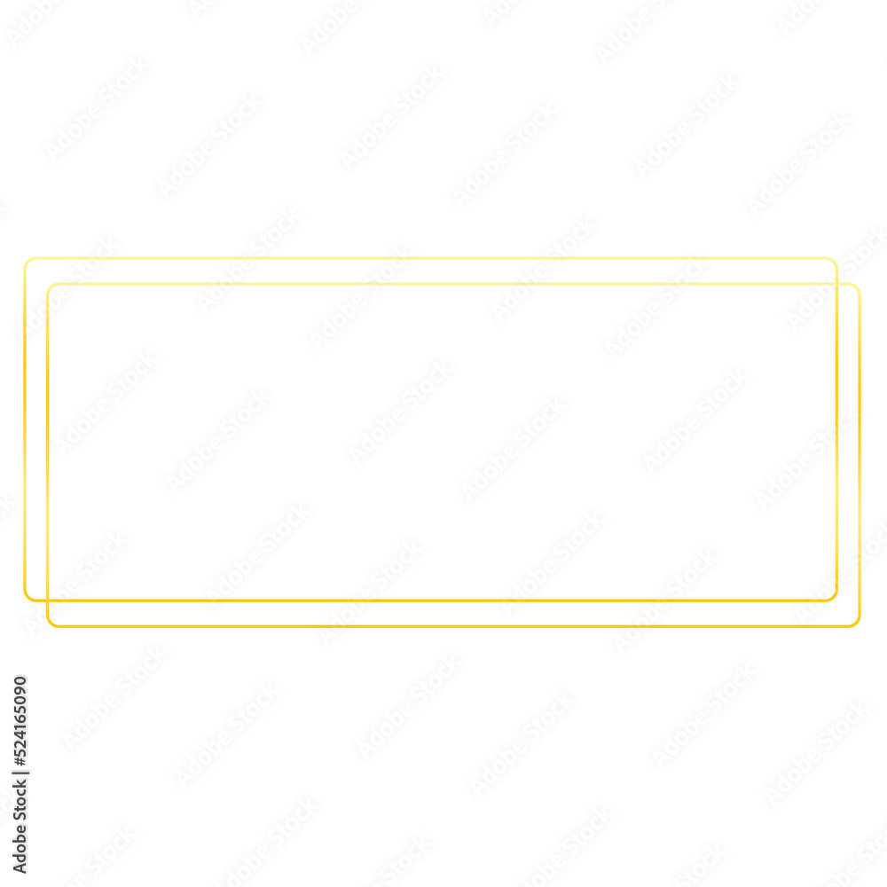 Gold square frame png Gold square frame png