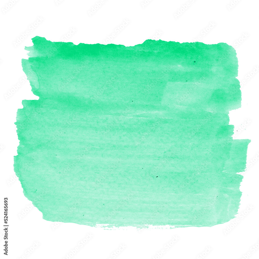 Green watercolor png