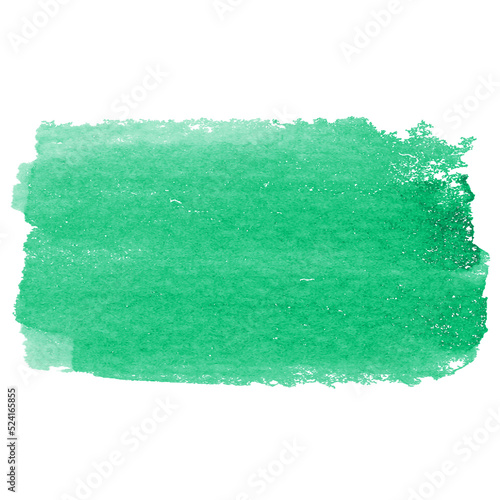 Green watercolor png