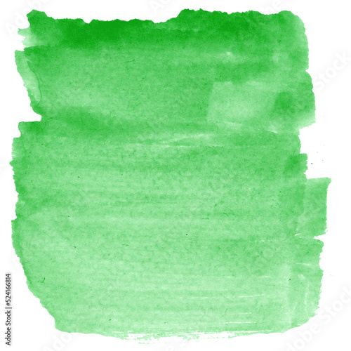 Green watercolor