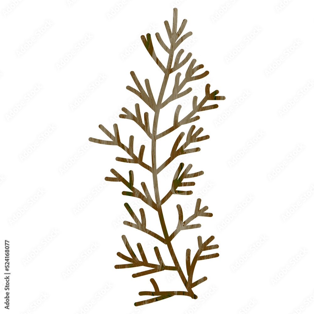 Fototapeta premium Watercolor Leaves