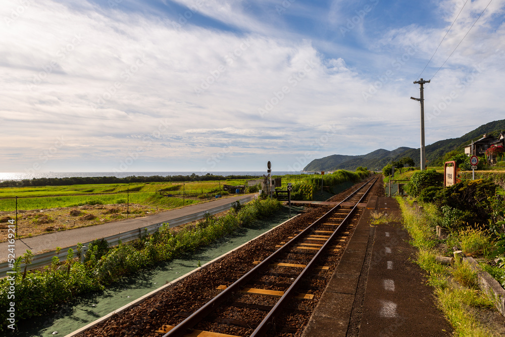 JR宇賀本郷駅　山口県下関市豊浦町