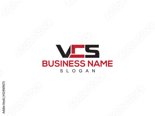 Initial VCS Letter Logo Icon, Monogram vcs Logo Image Design For Company