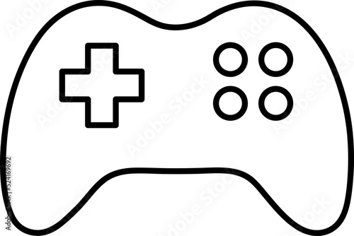  game vector icon illustration on white background..eps