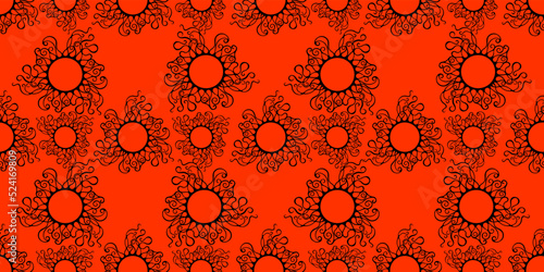 universal pattern Abstract seamless. Design for fabric, curtain, background, carpet, wallpaper, clothing, wrapping, Batik, fabric,Vector illustration