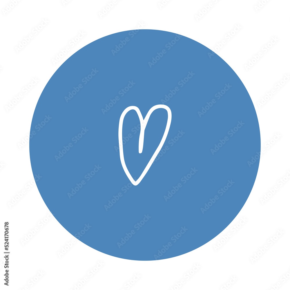 love in cute hand drawn line illustration for icon design love in cute hand drawn line illustration for icon design