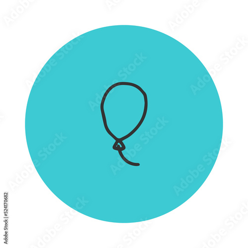Wallpaper Mural balloon in cute hand drawn line illustration for icon design Torontodigital.ca