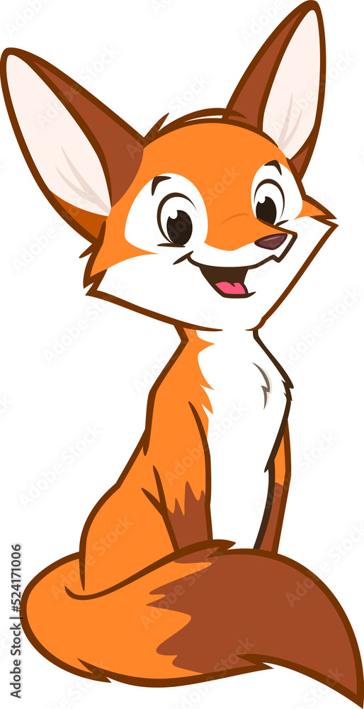 Cute Cartoon Fox Cute Cartoon Fox