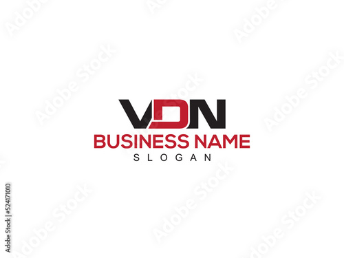 Creative VDN Logo Icon, Monogram vdn Letter Logo Design And Unique Style For Your Brand or Business