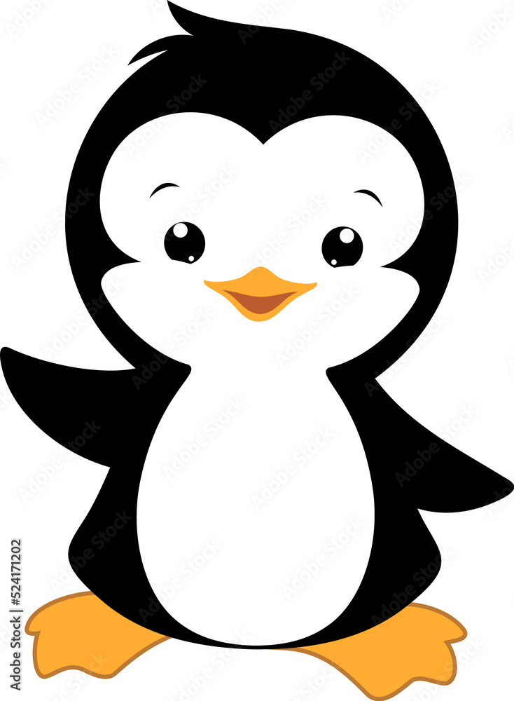 Fototapeta premium Cartoon Penguin