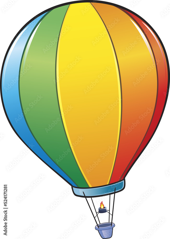 Fototapeta premium Cartoon Balloon