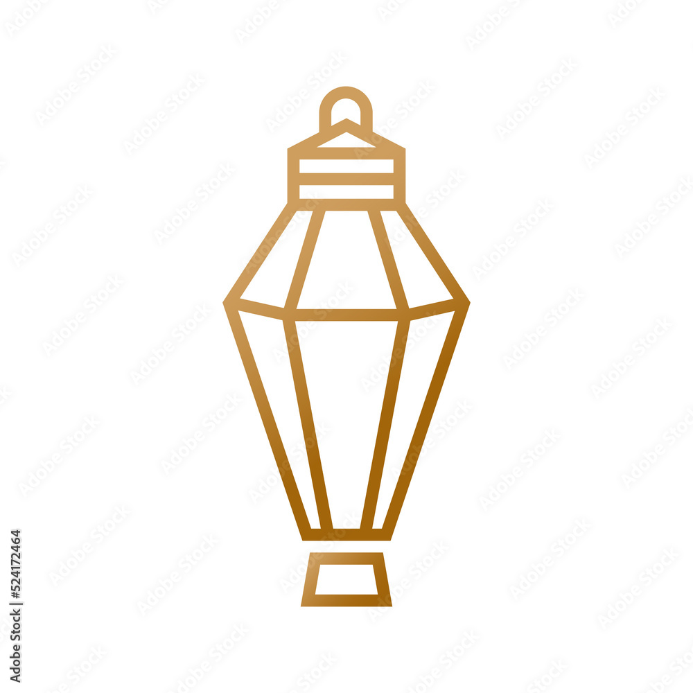 lantern illustration in islamic style lantern illustration in islamic style