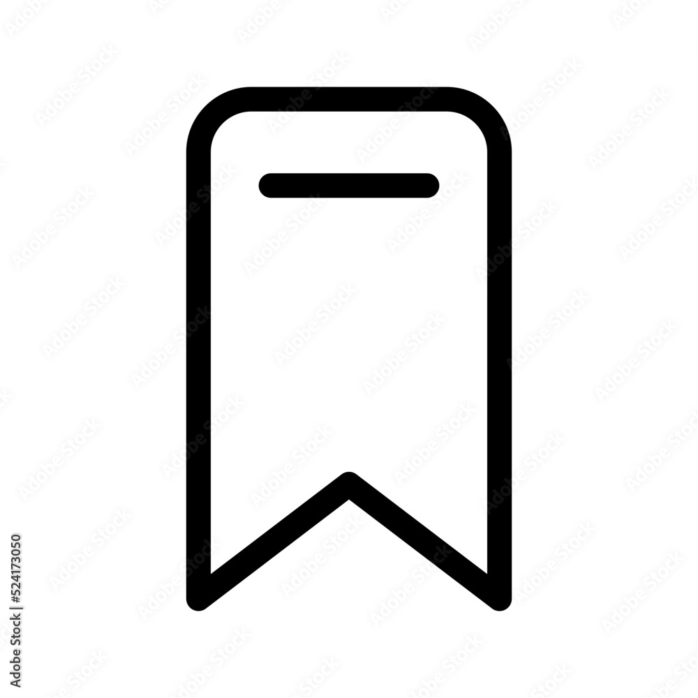 Bookmark Icon Vector Symbol Design Illustration Bookmark Icon Vector Symbol Design Illustration