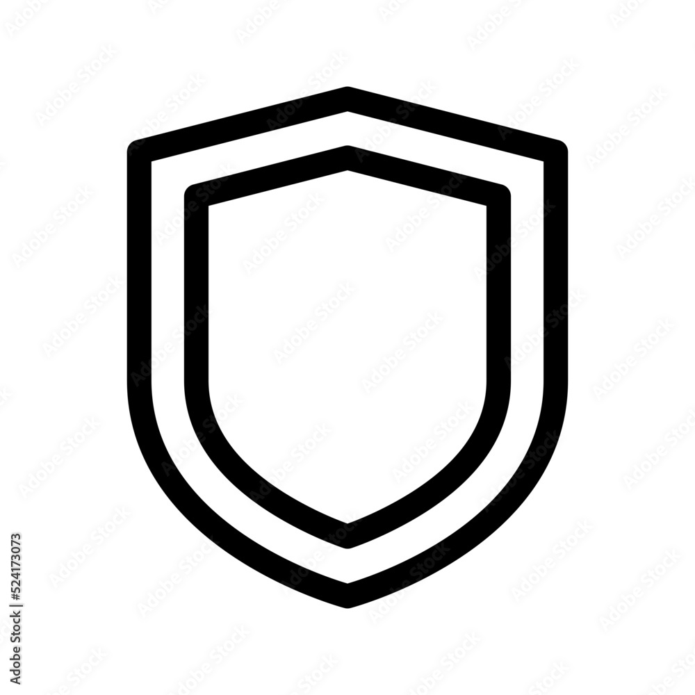 Shield Icon Vector Symbol Design Illustration Shield Icon Vector Symbol Design Illustration
